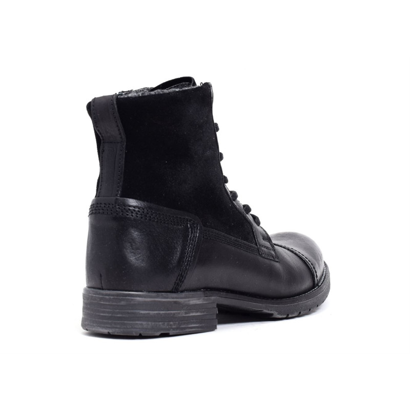 TOBAK Noir, Boots Pierre cardin