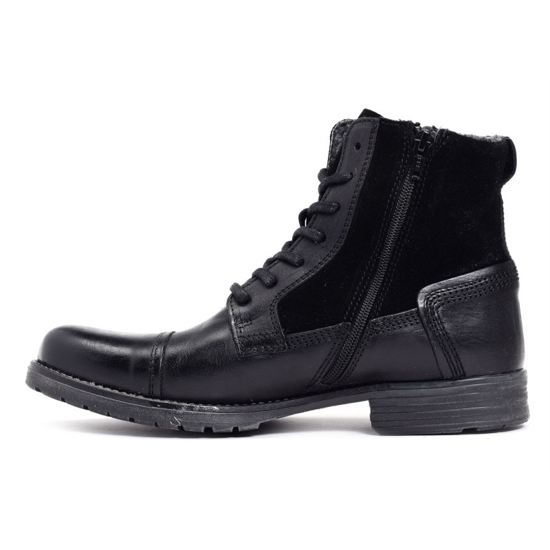 TOBAK Noir, Boots Pierre cardin