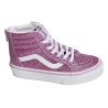 UY SK8 HI ZIP GLITTER Rose Glitter, Baskets montantes Vans