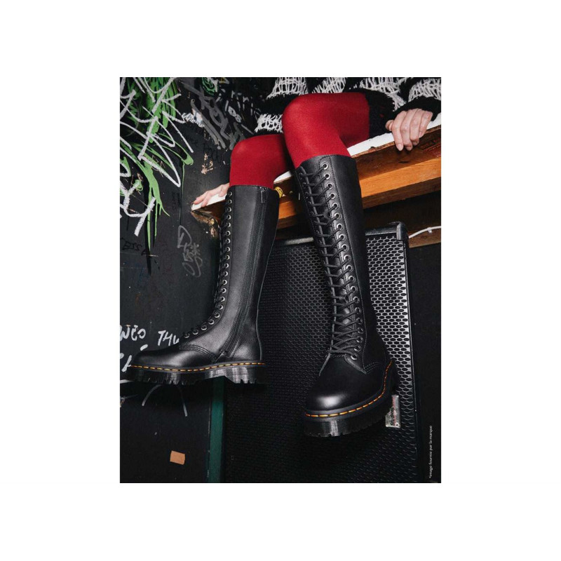 1B60 BEX Noir, Bottes Doc martens