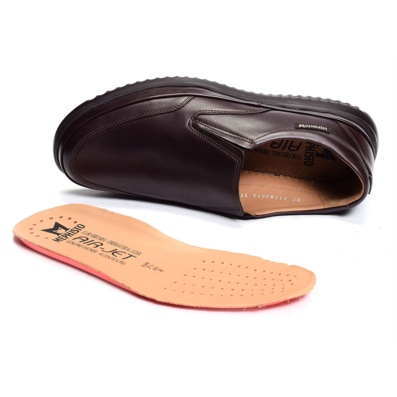TWAIN Marron, Mocassins Mephisto