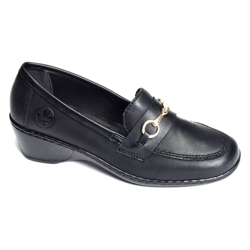 47173 Noir, Mocassins Rieker