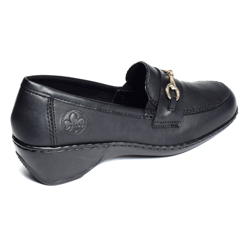 47173 Noir, Mocassins Rieker
