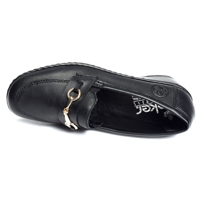 47173 Noir, Mocassins Rieker