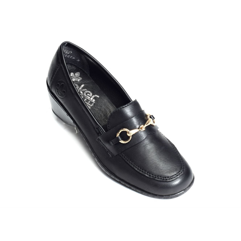 47173 Noir, Mocassins Rieker