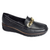 53777 Noir, Mocassins Rieker