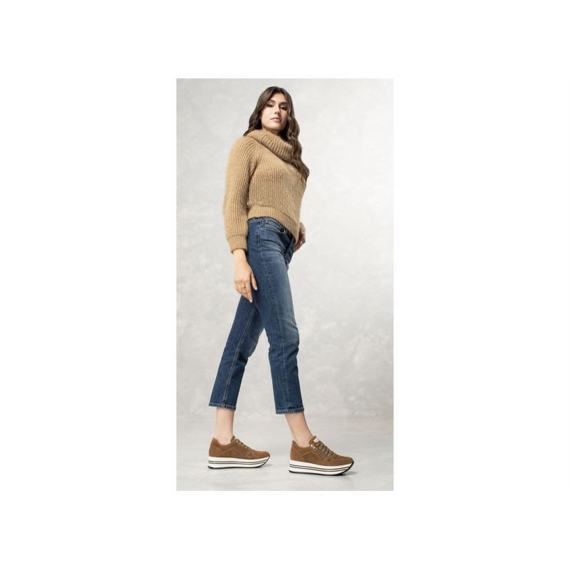 16934 Camel, Sneakers basses NeroGiardini