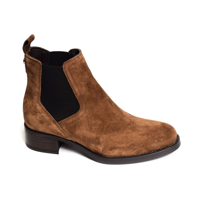 ALAIN2 2637 Camel, Bottines Alpe
