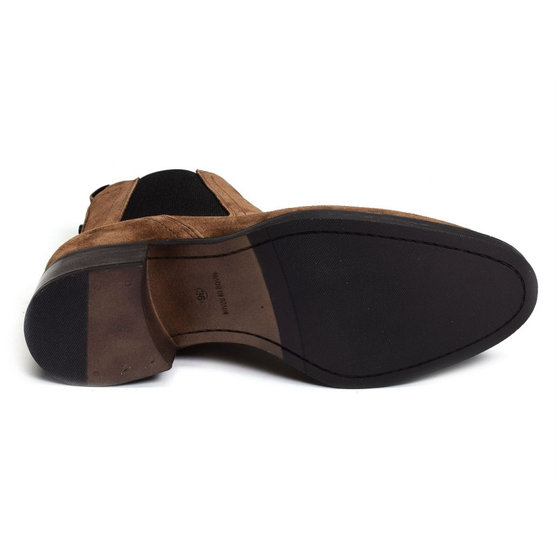 ALAIN2 2637 Camel, Bottines Alpe