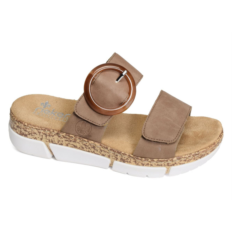 V2392 Beige, Mules Rieker