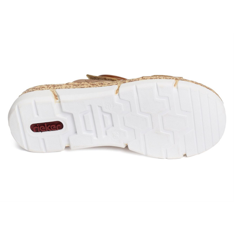 V2392 Beige, Mules Rieker
