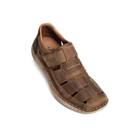 03078 Marron, Mocassins Rieker