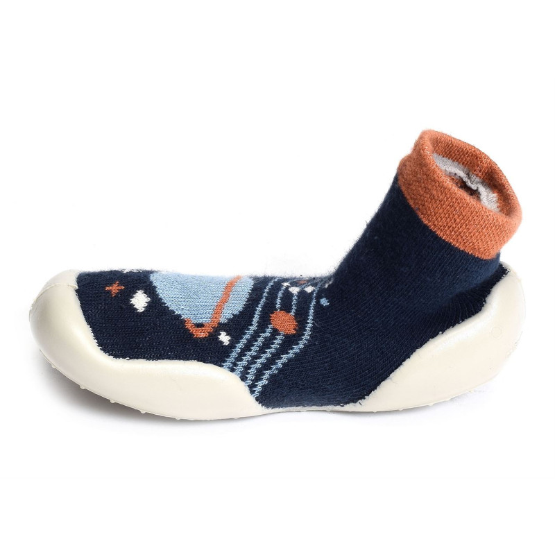 GALAXIE Marine, Chaussons Chaussettes Collégien