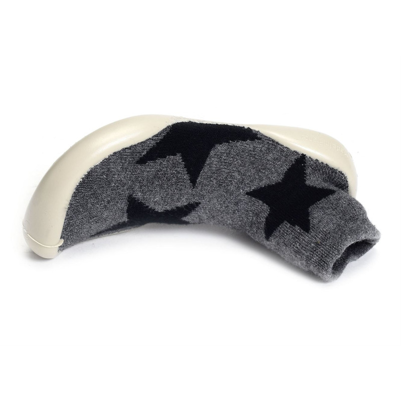 STARS NUNUNU Gris, Chaussons Chaussettes Collegien