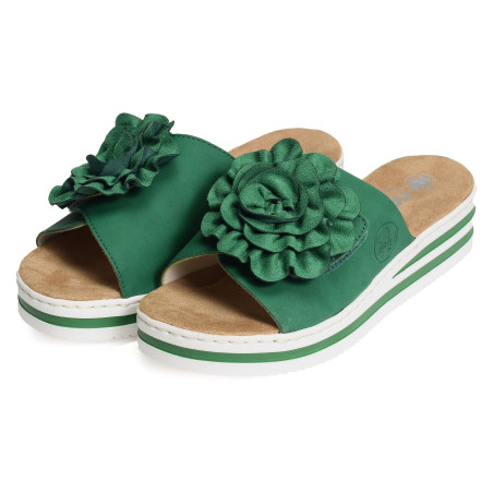 V0252 Vert, Mules Rieker