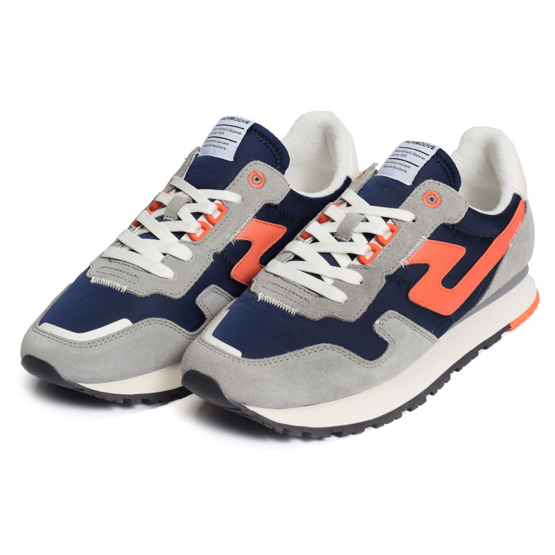 ATHENE RUNNER M Gris Marine, Baskets running Schmoove