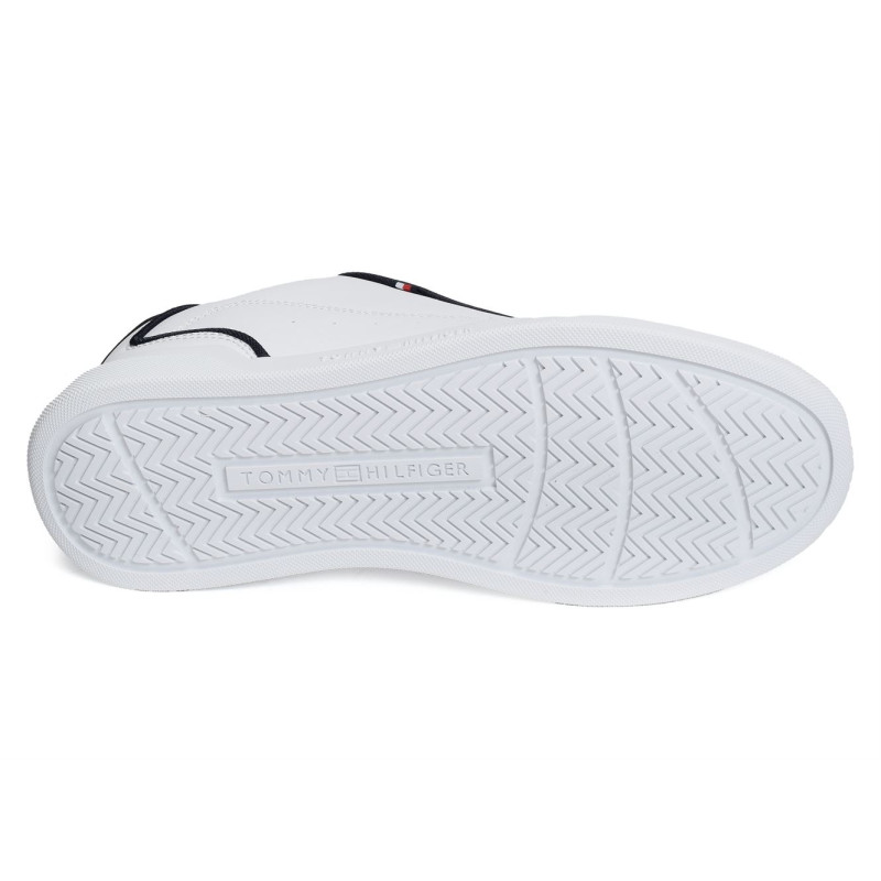 LO CUP LEATHER 4429 Blanc, Sneakers basses Tommy Hilfiger