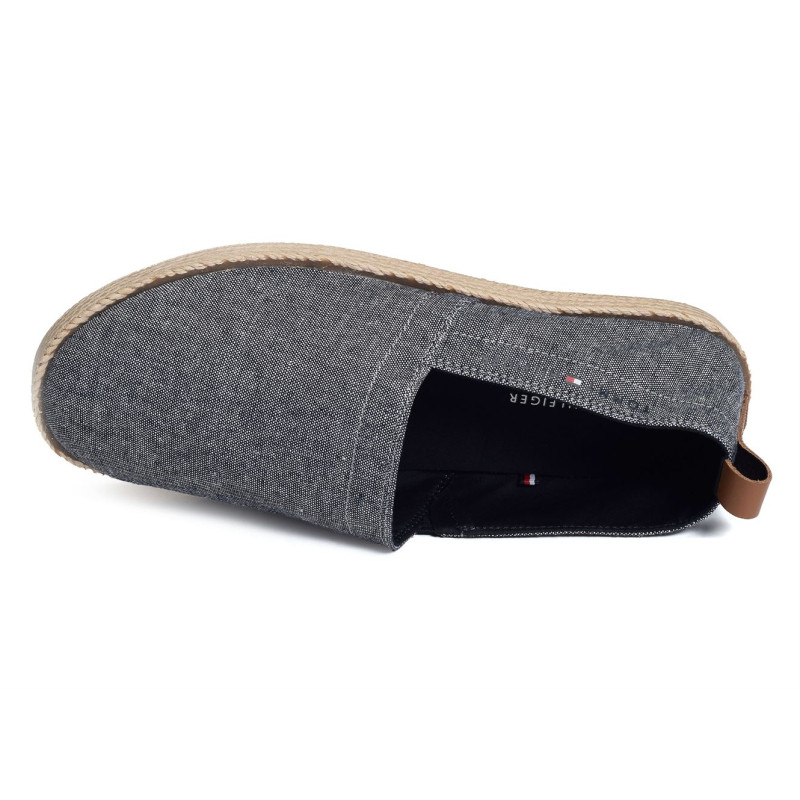 TH ESPADRILLE CORE CHAMBRAY 4451 Marine, Espadrilles Tommy Hilfiger