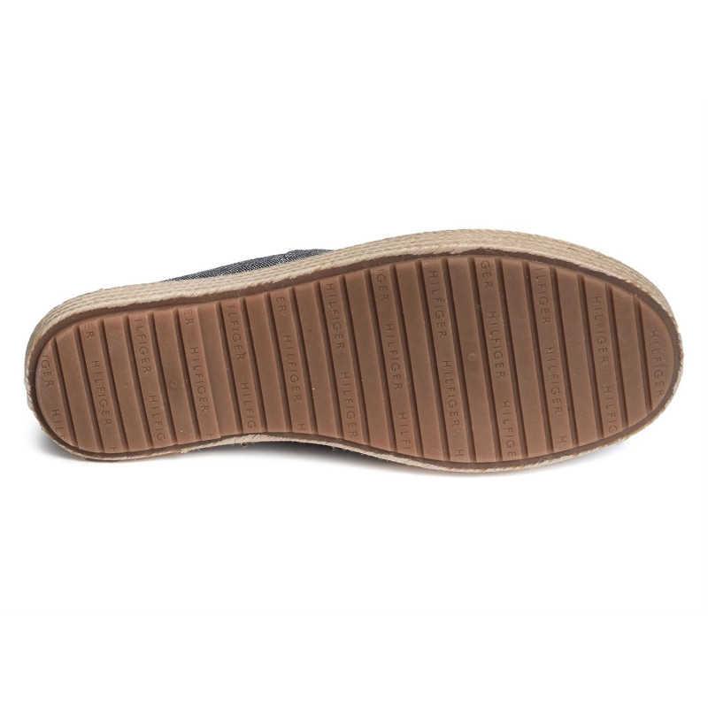 TH ESPADRILLE CORE CHAMBRAY 4451 Marine, Espadrilles Tommy Hilfiger