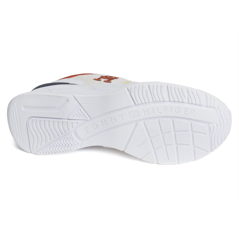 MODERN PREP SNEAKER MIX 4498 Blanc Multicolore, Baskets running Tommy Hilfiger