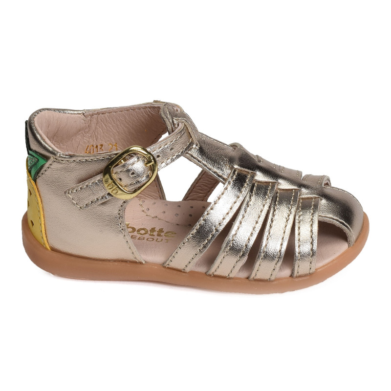 GLACE Platine, Sandales plates & Nu-Pieds Babybotte