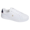ELEVATED ESSENTIAL COURT SNEAKER 6965 Blanc, Sneakers basses Tommy hilfiger
