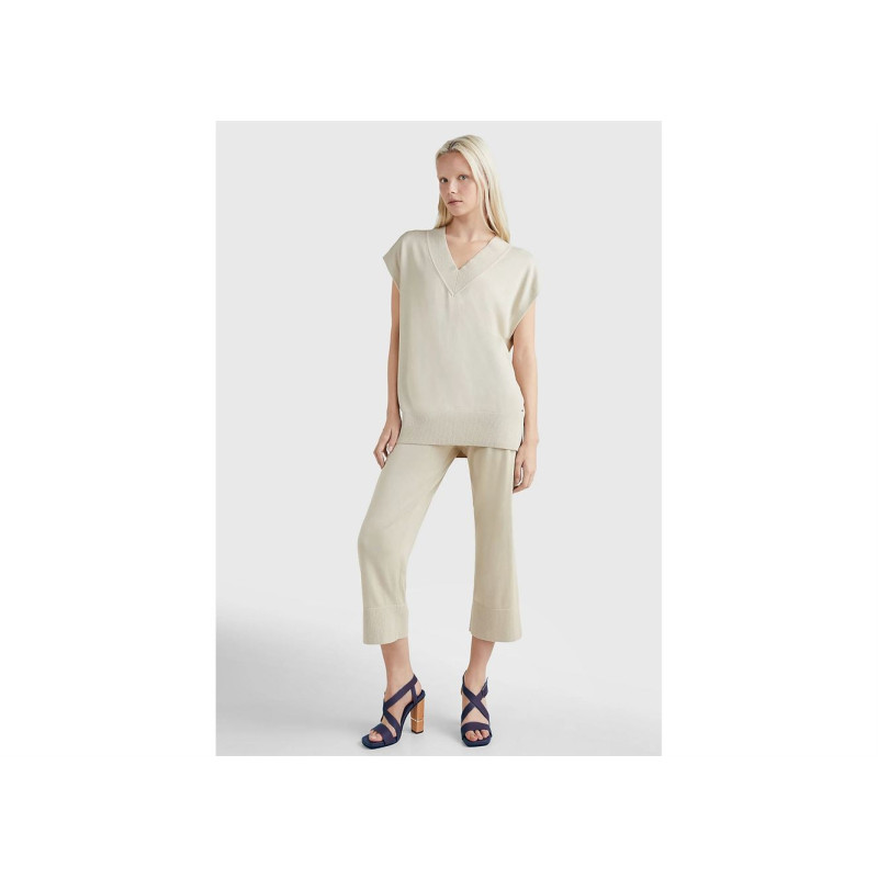 HARDWARE BLOCK HIGH HEEL 7016 Marine, Nu-Pieds à talon Tommy Hilfiger
