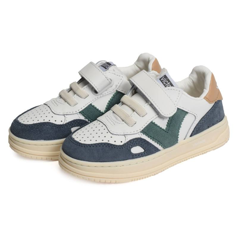 1257115 Blanc Marine, Sneakers basses Victoria
