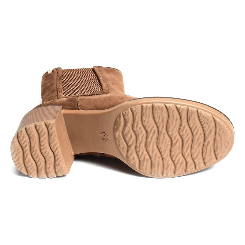 ELLY 18 Cognac, Chelsea boots Regarde le Ciel