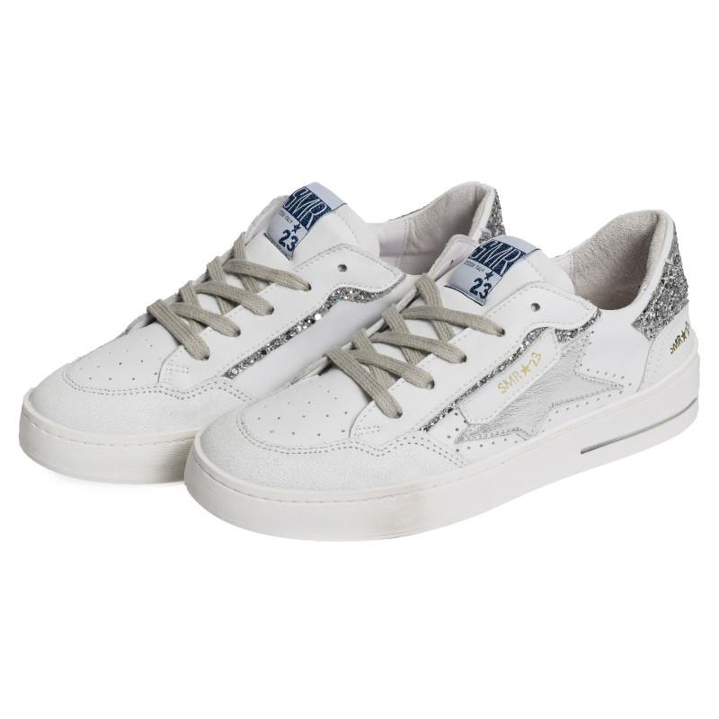 ALE Blanc Argent, Sneakers basses Semerdjian