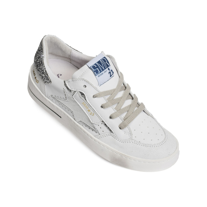 ALE Blanc Argent, Sneakers basses Semerdjian