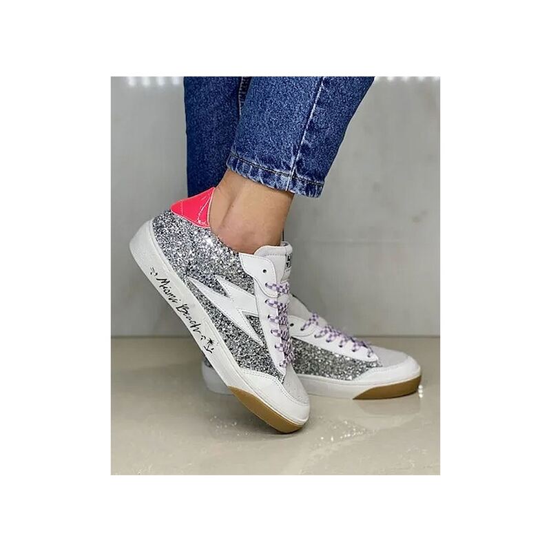 TALINE Argent, Sneakers basses Semerdjian