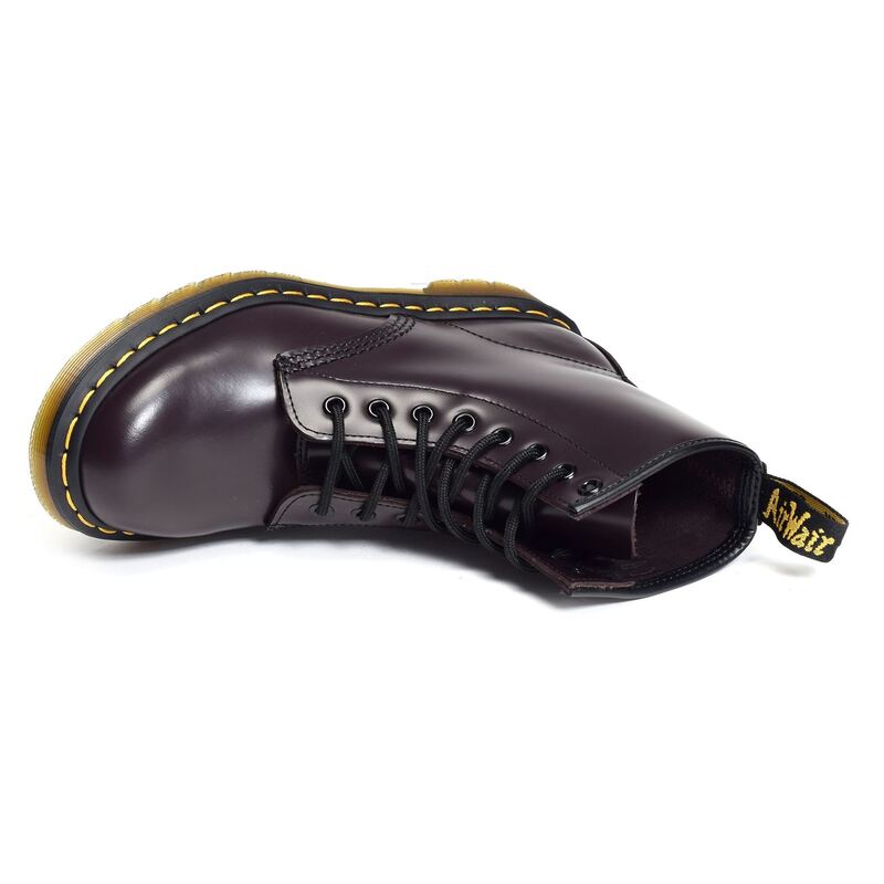 1460 SMOOTH Grenat , Boots Doc martens