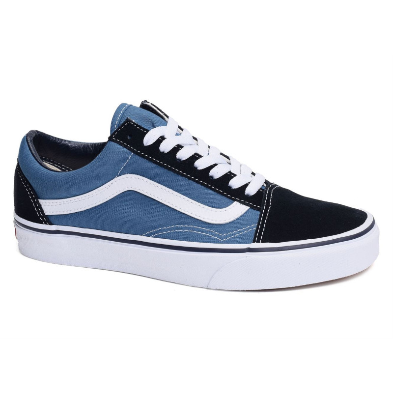 UA OLD SKOOL Marine Blanc, Sneakers basses Vans