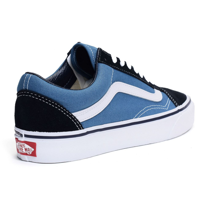 UA OLD SKOOL Marine Blanc, Sneakers basses Vans