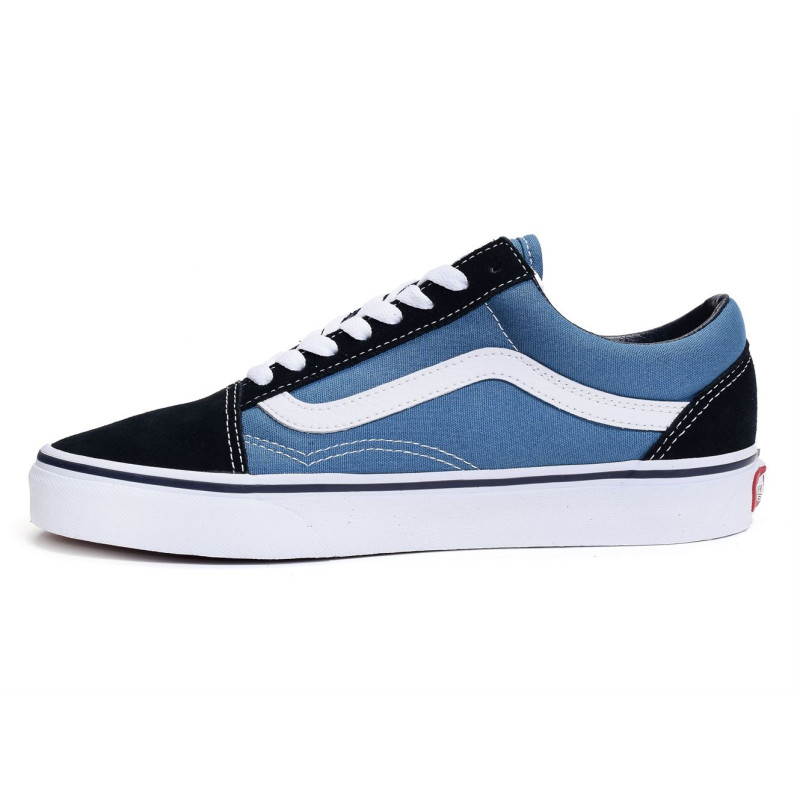 UA OLD SKOOL Marine Blanc, Sneakers basses Vans