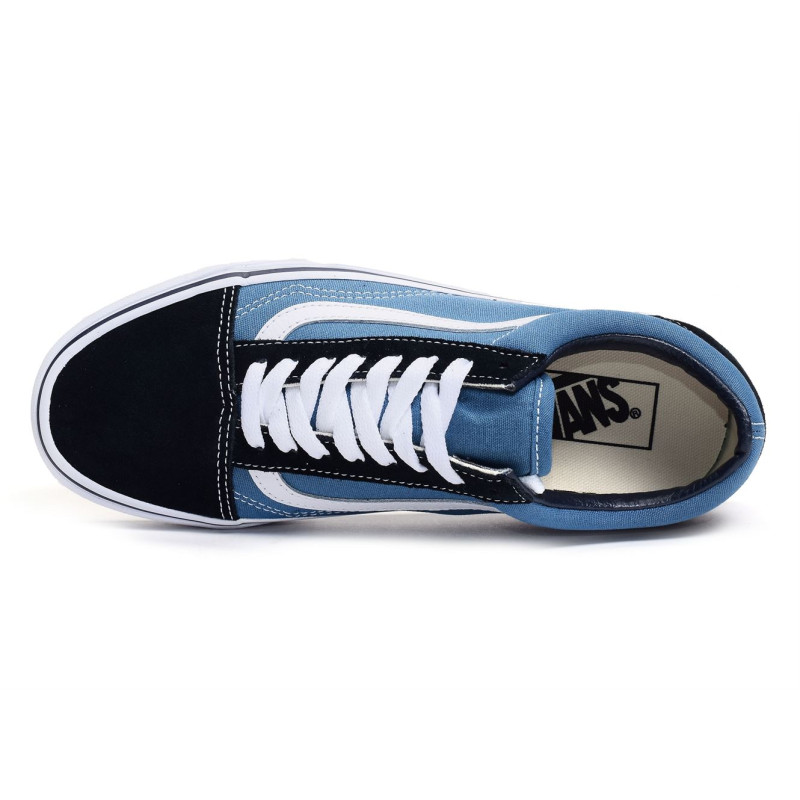 UA OLD SKOOL Marine Blanc, Sneakers basses Vans