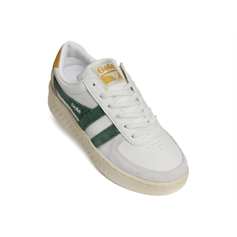 GRANDSLAM TRIDENT Vert Blanc, Sneakers basses Gola