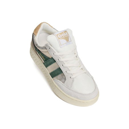 SUPERSLAM BLAZE Platine Vert, Sneakers basses Gola
