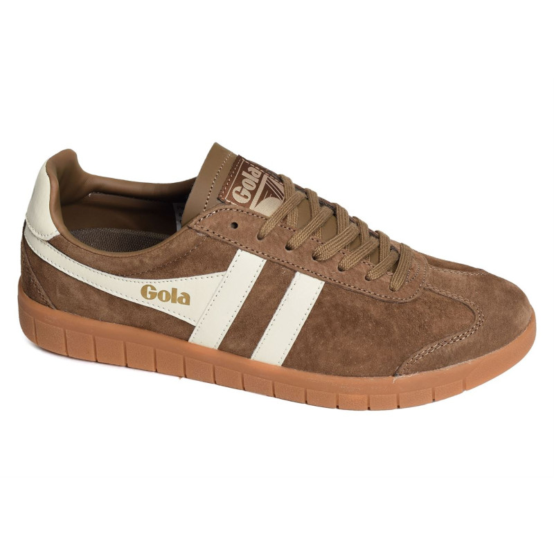 HURRICANE SUEDE TRAINERS Tabac, Sneakers basses Gola