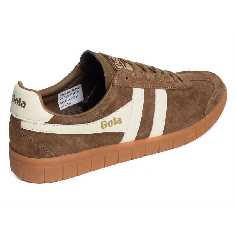 HURRICANE SUEDE TRAINERS Tabac, Sneakers basses Gola