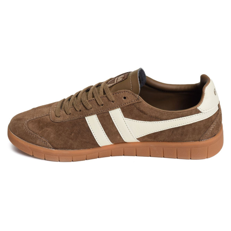 HURRICANE SUEDE TRAINERS Tabac, Sneakers basses Gola