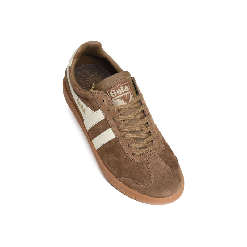 HURRICANE SUEDE TRAINERS Tabac, Sneakers basses Gola