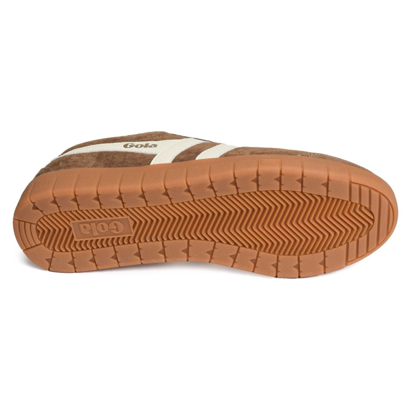 HURRICANE SUEDE TRAINERS Tabac, Sneakers basses Gola