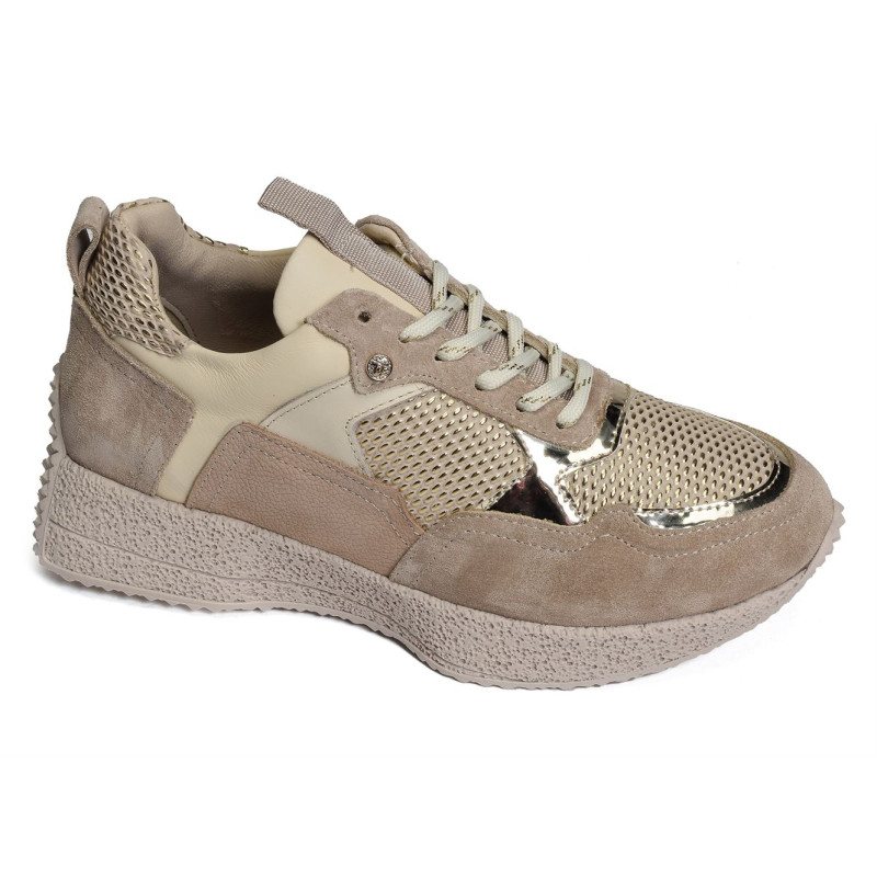 FERGIE Beige, Baskets running Mam'zelle