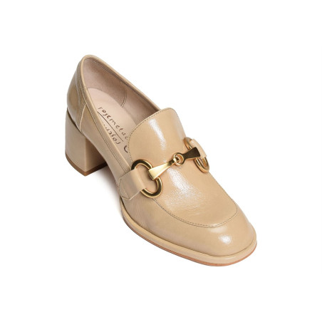 JABRANE Beige, Mocassins Rosemetal