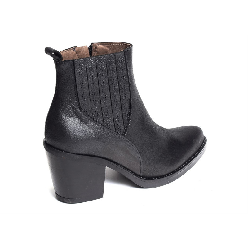 5142 Noir, Bottines Patricia Miller