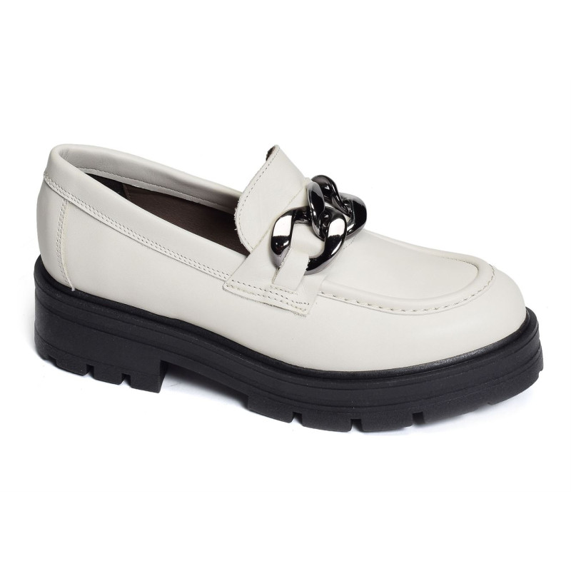 5392 Blanc, Mocassins Patricia Miller