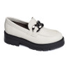5392 Blanc, Mocassins Patricia Miller