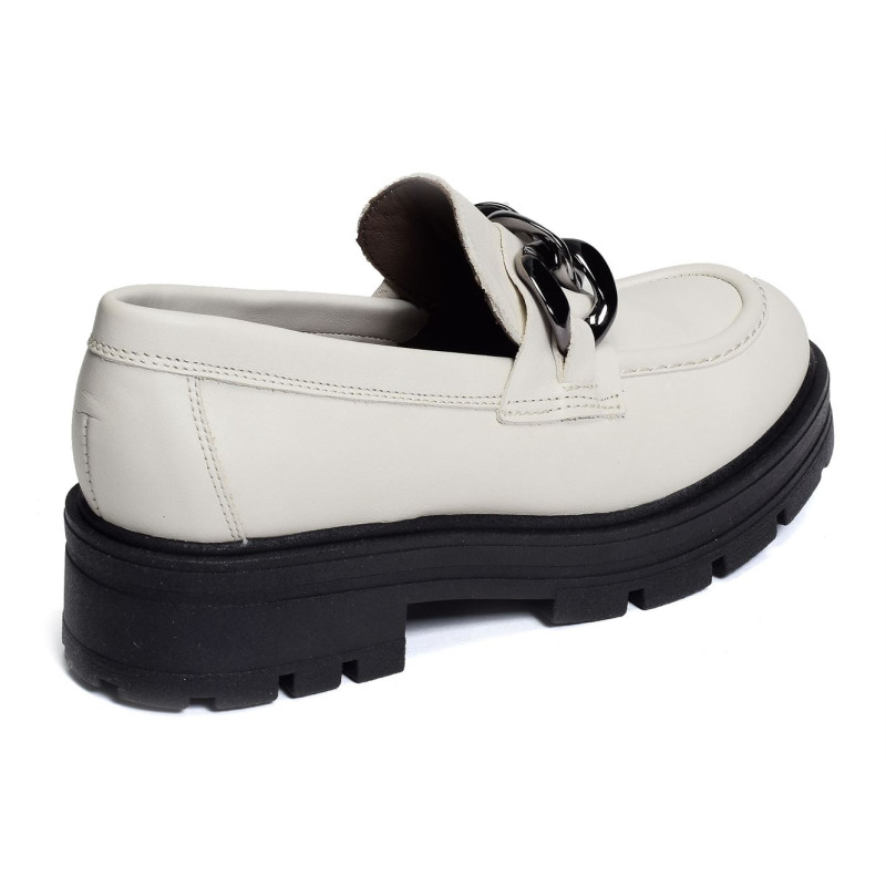 5392 Blanc, Mocassins Patricia Miller
